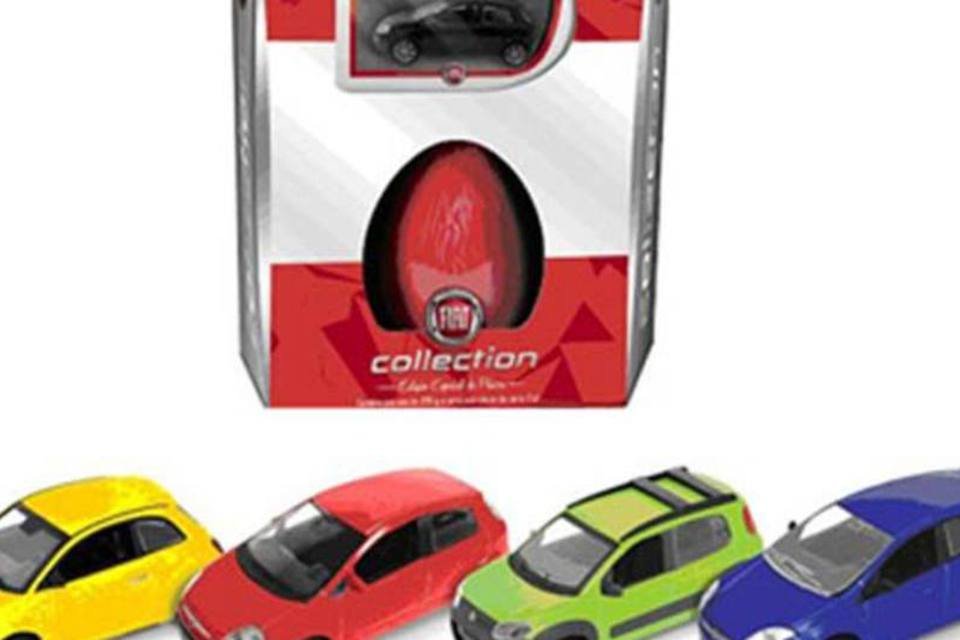 Top Cau vende ovo de Páscoa com miniaturas de carros da Fiat