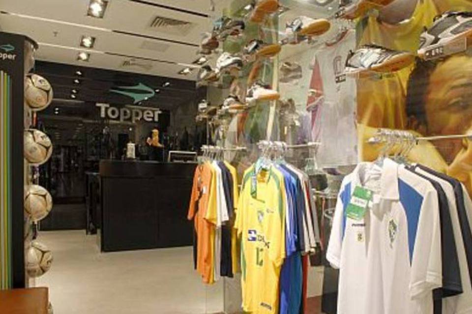 Loja da Topper: A expectativa é que a marca cresça 30% em 2010, segundo diretor de artigos esportivos da Alpargatas (.)
