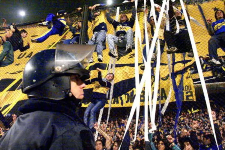 Ttorcedores na Argentina: 32 argentinos tiveram a entrada no Brasil negada, diz ministério (AFP/Getty Images/Getty Images)