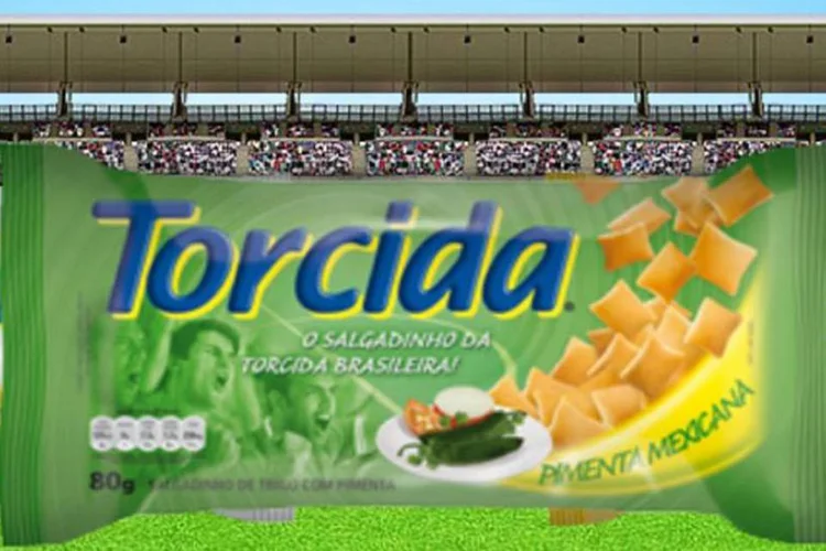 
	Empresa pretende posicionar biscoito como snack para acompanhar torcida
 (Reprodução)