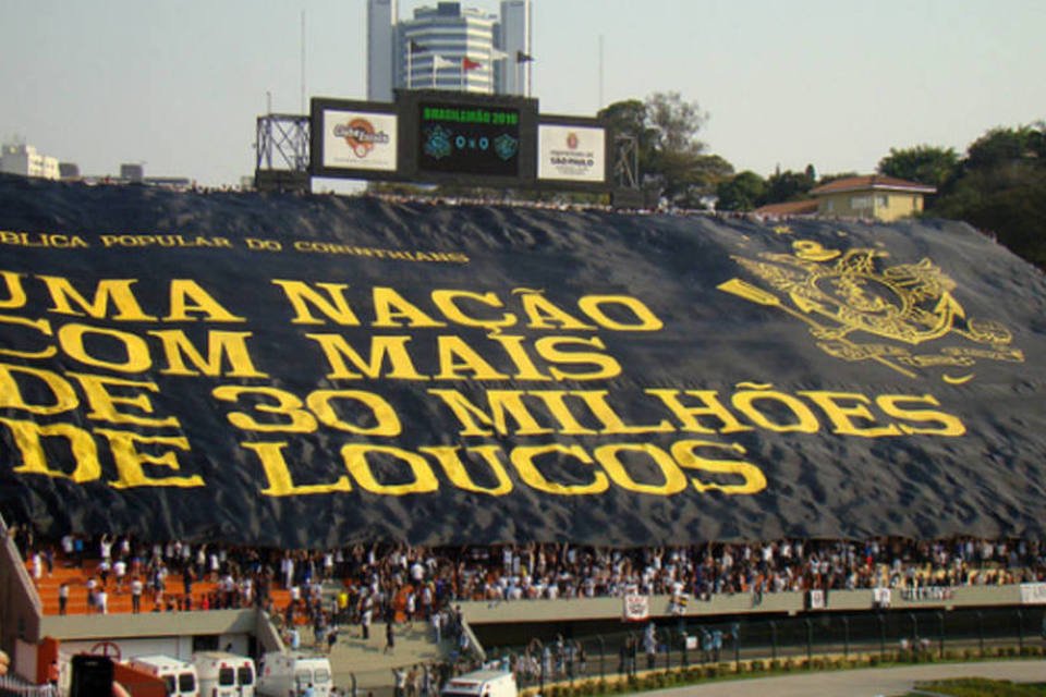Corinthians, chamado de "pequeno clube" pela CNN, tem a segunda maior torcida do Brasil (Wikimedia Commons)