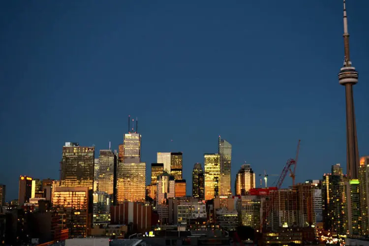 
	A cidade de Toronto, Canad&aacute;: t&uacute;nel j&aacute; foi soterrado pelas autoridades canadenses
 (Alberto E. Rodriguez/Getty Images)