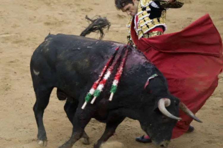 José Tomás: o último homem a enfrentar um touro em Barcelona (Getty Images)