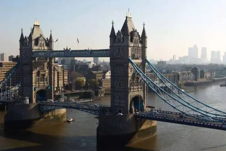 
	Tower Bridge, em Londres: Londres, com oito milh&otilde;es de habitantes, &eacute; a cidade mais tur&iacute;stica do mundo e habitualmente recebe por ano 14 milh&otilde;es de visitantes
 (Richard Heathcote/Getty Images)