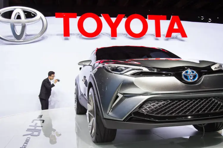 
	Toyota: a receita da companhia japonesa, que &eacute; l&iacute;der mundial de vendas, subiu 8,4% na mesma compara&ccedil;&atilde;o, a 7,1 trilh&otilde;es de ienes
 (Divulgação/IAA)
