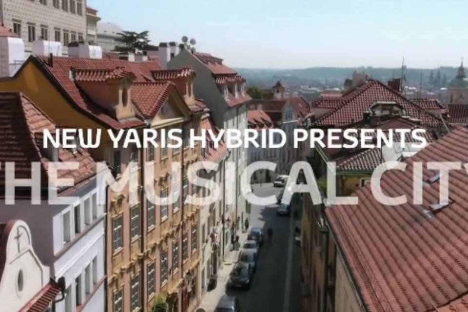 Toyota transforma Praga em cidade musical