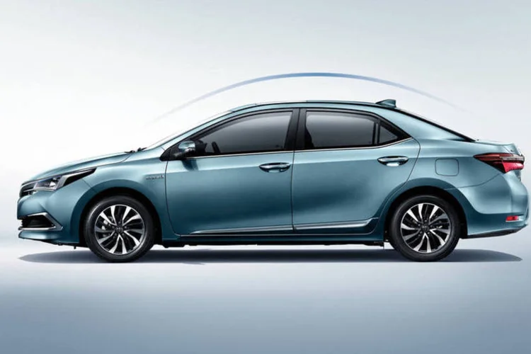 Toyota Corolla Hybrid atual: versão é vendida somente na Ásia (Divulgação)