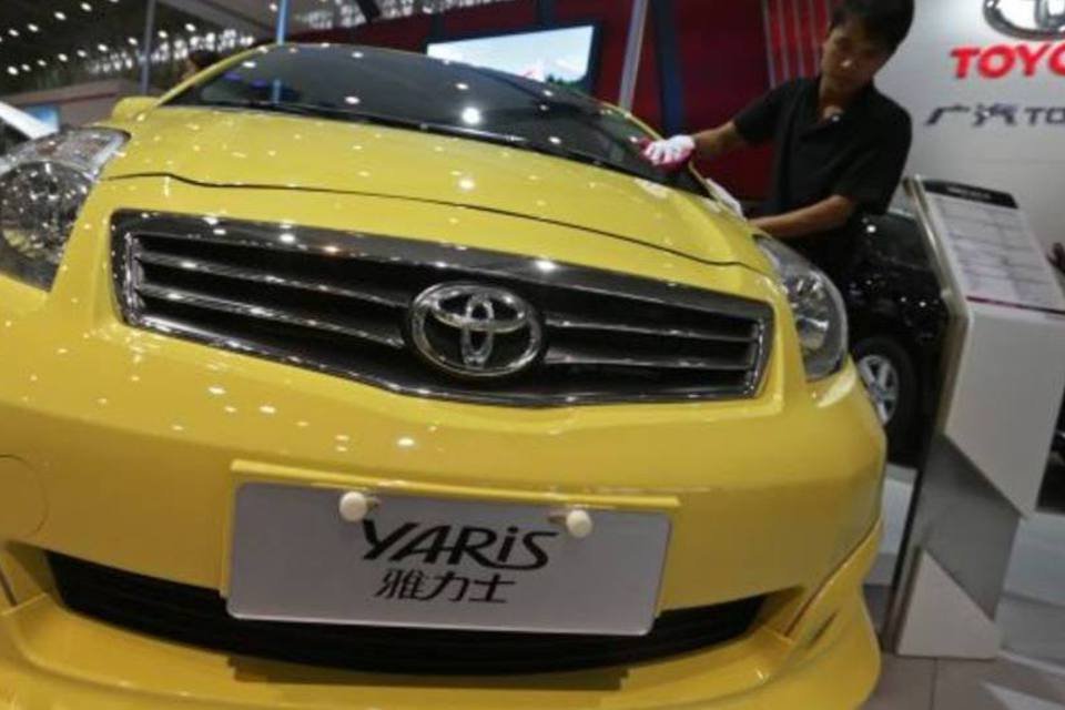 Vendas da Toyota na China caem em outubro após disputa