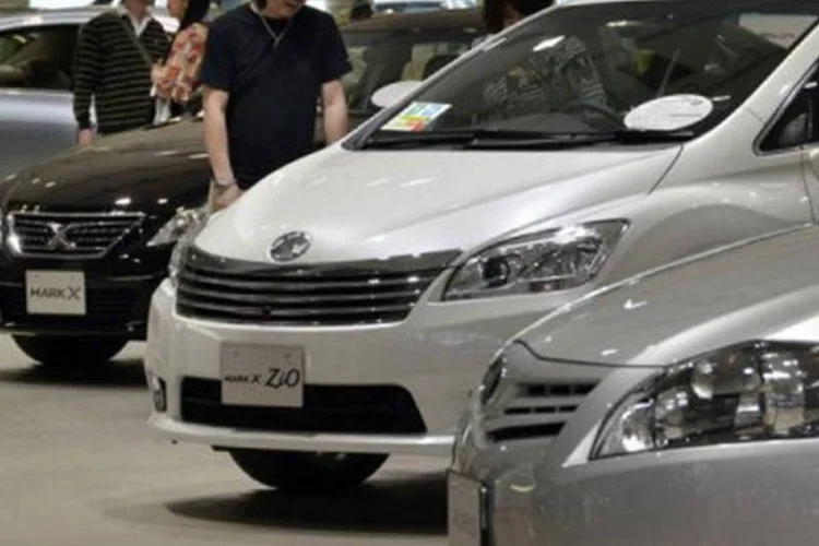 Venda de carros da Toyota caiu 12% em 2011 (Yoshikazu Tsuno/AFP)