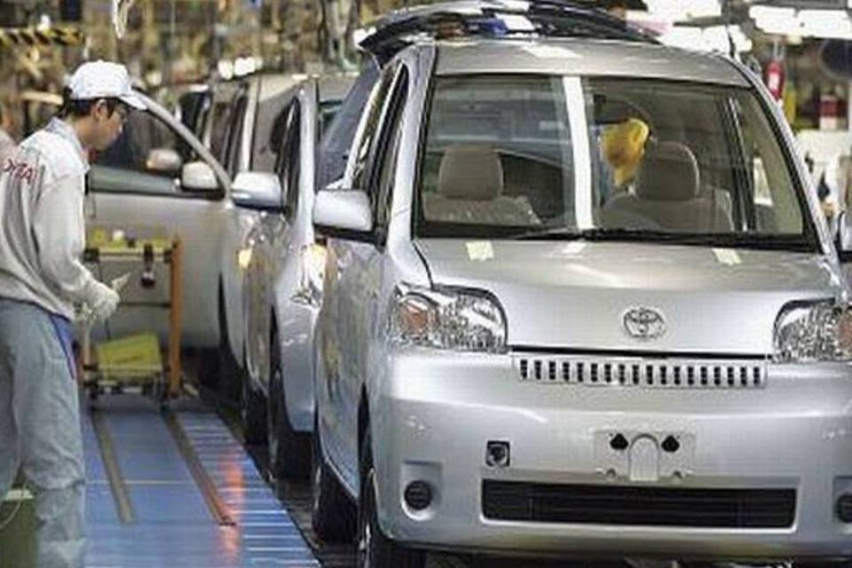 Produção da Toyota no Japão cai 8,5% em fevereiro