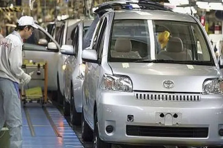 Fábrica da Toyota: empresa recebeu multa recorde pela demora no recall (Getty Images)