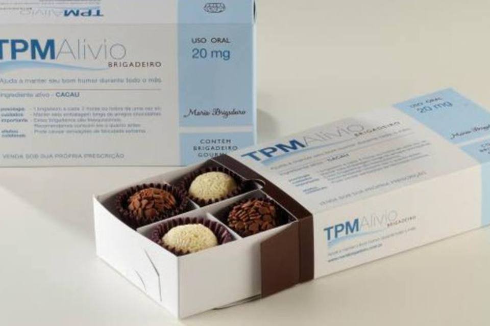 Grife de brigadeiros cria `remédio´ para TPM