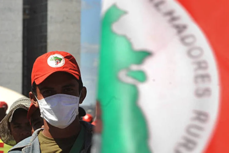 Integrante do Movimento dos Trabalhadores Rurais Sem Terra: Congresso Nacional do MST começou segunda-feira (Marcello Casal JR/ABr/Wikimedia Commons)