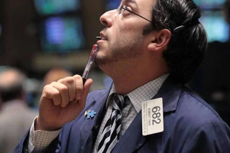 Operador da bolsa de Nova York: taxas de bônus de Espanha e Portugal também subiram (Spencer Platt/Getty Images)