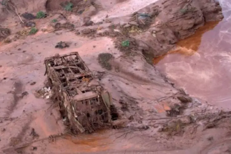
	Duas barragens que foram rompidas em Minas Gerais pertencem &agrave; Samarco, uma sociedade entre a Vale e a mineradora australiana BHP Billiton
 (Christophe Simon/AFP)