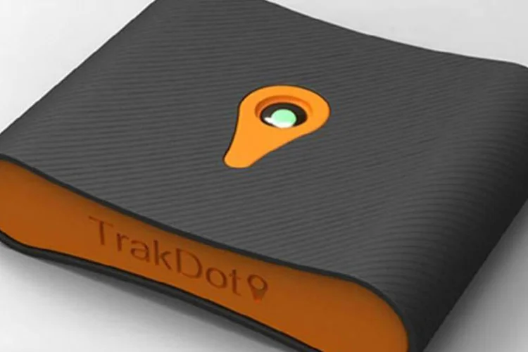 
	Tracdot foi equipado com bluetooth que permite ao passageiro encontrar sua bagagem na esteira do aeroporto
 (Divulgação)