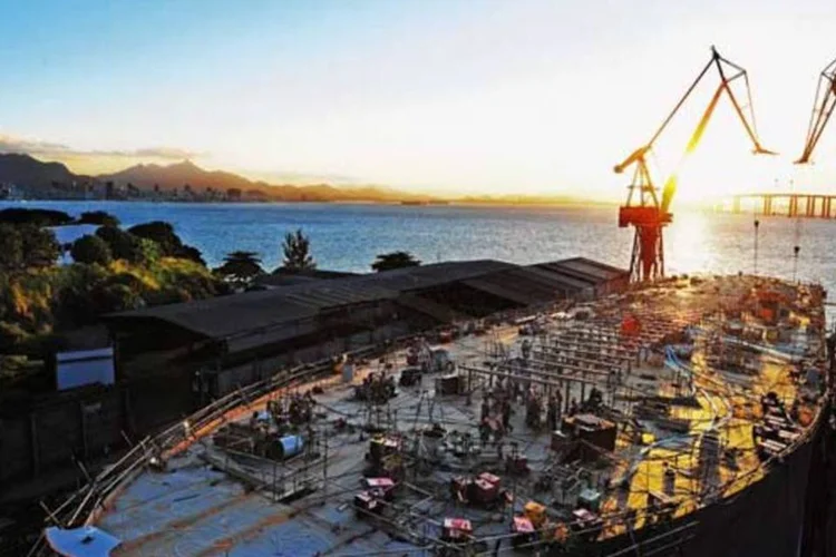 
	Navios: a Transpetro suspendeu a encomenda em maio de 2012, por falta de projeto tecnol&oacute;gico, ap&oacute;s a sa&iacute;da da Samsung
 (Germano Lüders/EXAME)