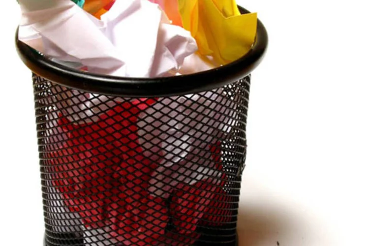 Muitas das minhas ideias deveriam ser jogadas no lixo o quanto antes (Zsuzsanna Kilian/ stock.xchng)