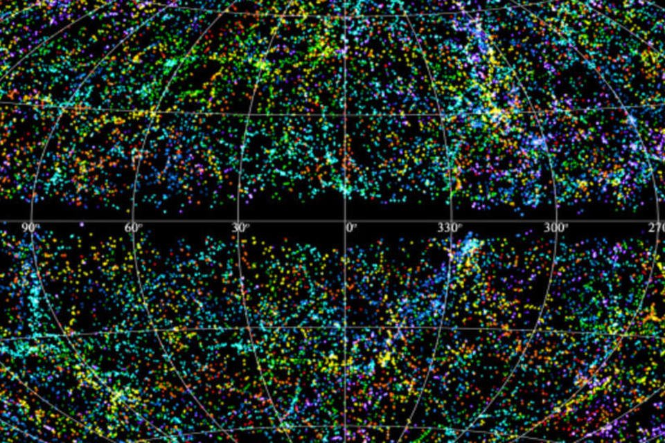 Astrônomos divulgam o mais completo mapa 3D do universo
