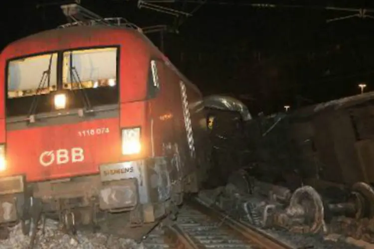 Colisão na Alemanha: trem fazia o trajeto entre Graz e Sarrebruck (AFP)