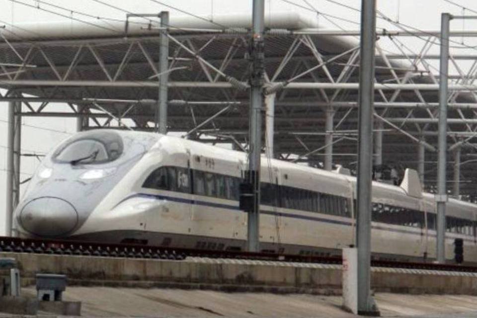 China testa trem-bala capaz de fazer 500 quilômetros por hora
