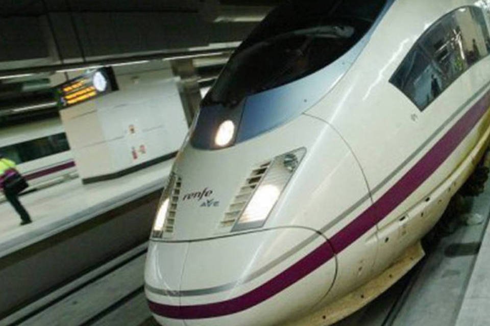 Empresas espanholas confirmam interesse em trem-bala