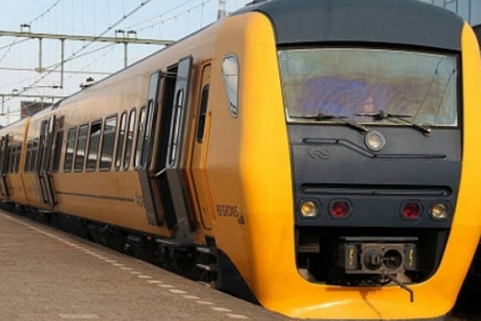 Trens holandeses testam sistema limpa-trilhos a laser