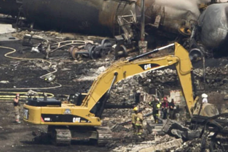
	Acidente de trem no Canad&aacute;: desastre matou 47 pessoas em uma cidade de Qu&eacute;bec no m&ecirc;s passado
 (GettyImages)