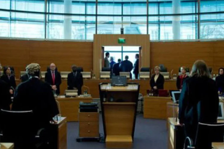 
	Representantes de Gana e da Argentina v&atilde;o ao tribunal: navio argentino foi retido por Gana por uma demanda do fundo especulativo NML Capital por 370 milh&otilde;es de d&oacute;lares
 (Johannes Eisele/AFP)