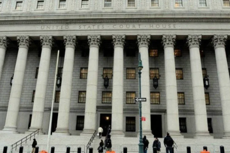 Tribunal de Manhattan onde acontece o julgamento do policial Gilberto Valle (AFP/ Stan Honda)