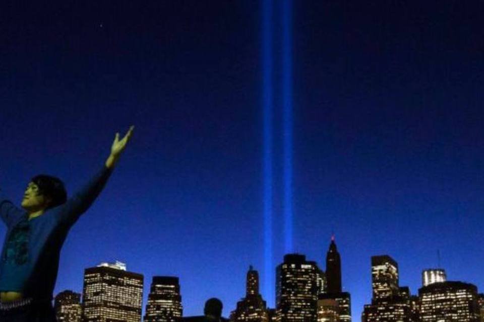 'Tributo em Luz' homenageia vítimas do 11 de setembro em NY