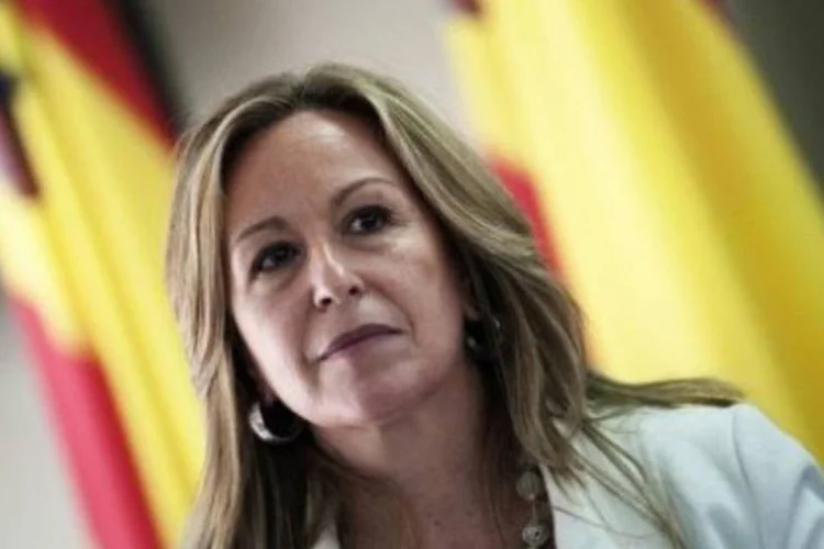 A chanceler da Espanha, Trinidad Jiménez (AFP/Gianluigi Guercia)