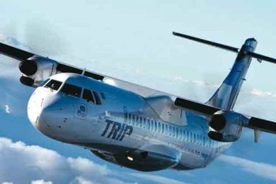 Segundo a Trip, com a aquisição dessas unidades, a companhia passará a ser a maior operadora de turbopropulsores ATR do mundo (Divulgação/EXAME.com)