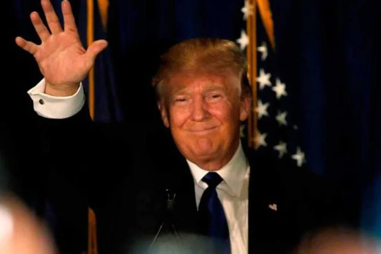 
	O magnata americano Donald Trump: ele tem uma alta taxa de rejei&ccedil;&atilde;o e com frequ&ecirc;ncia se mostra um candidato indisciplinado
 (REUTERS/Jim Bourg)