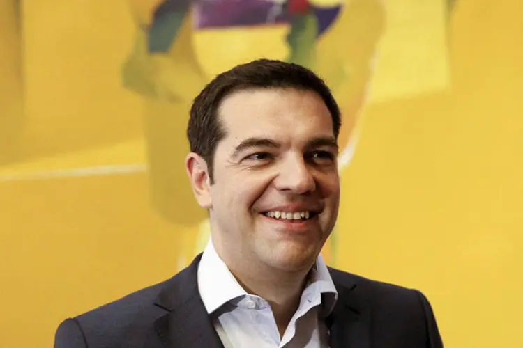 
	Ex-premi&ecirc; grego Alexis Tsipras: maioria das pesquisas ao longo das duas &uacute;ltimas semanas tem colocado os dois partidos praticamente empatados
 (REUTERS/Alkis Konstantinidis)