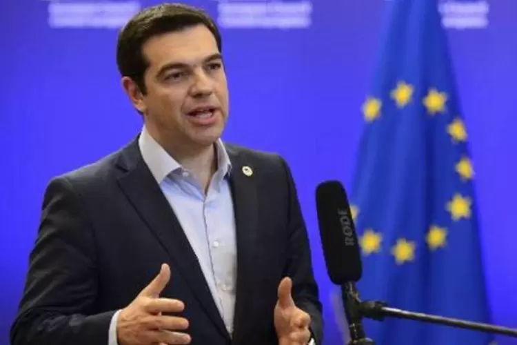 
	Alexis Tsipras: segundo porta-voz, precisa-se de &quot;mais trabalho&quot; para decidir sobre os pr&oacute;ximos passos no programa de resgate de 86 bilh&otilde;es
 (AFP/ JOHN THYS)