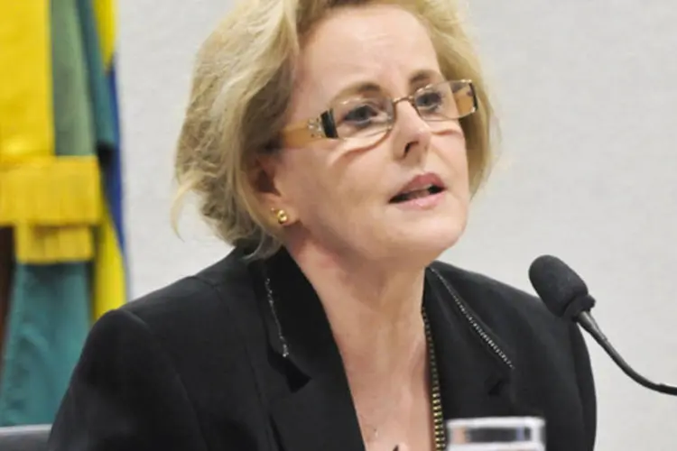 A ministra do Tribunal Superior do Trabalho Rosa Maria Weber: Segundo o TST, desde o dia 4 de janeiro, já foram emitidas cerca de 590 mil certidões (Geraldo Magela/ Agência Senado)