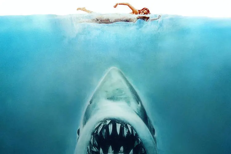 "Tubarão" volta em 500 salas de cinema neste domingo nos EUA através da Tuner Classic Movies e da Universal Pictures (Divulgação)