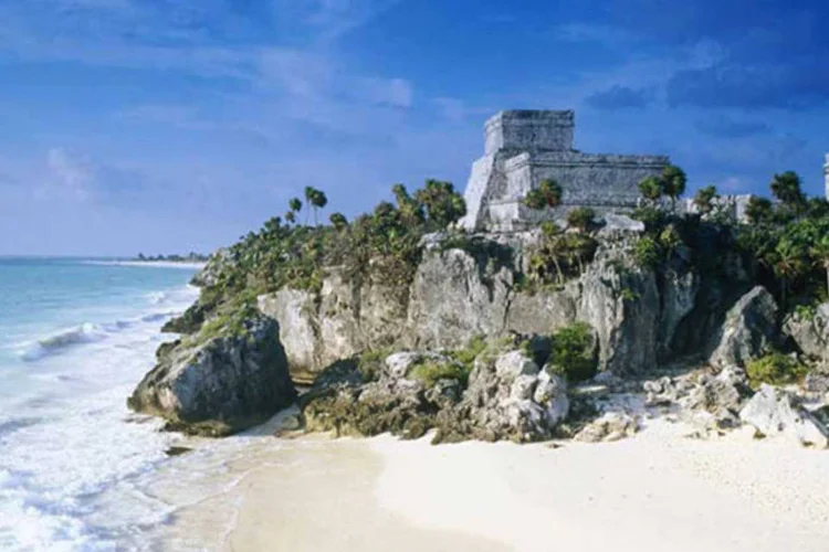 Praia de Tulum, no México (Divulgação)