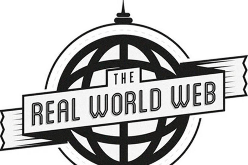 The Real World Web mostra sites x mundo real