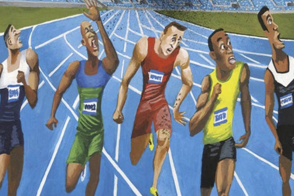 Capa da New Yorker mostra atletas fugindo de Aedes no Rio