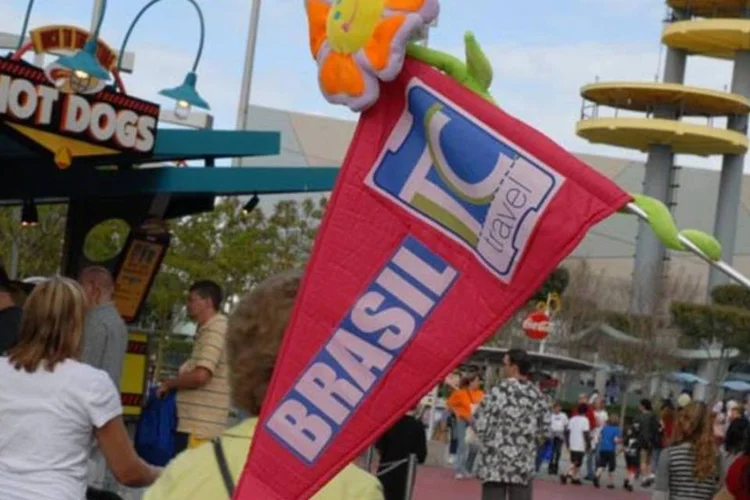 Brasileiros no Universal Studios: em 2009, gasto dos turistas foi de US$ 7,467 bi (Bia Parreiras/Viagem e Turismo)