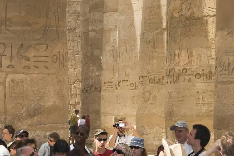
	Turistas no Egito: as ag&ecirc;ncias de turismo Thomson e First Choice disseram que h&aacute; 11.769 turistas brit&acirc;nicos no pa&iacute;s
 (David Dennis/Wikimedia Commons)