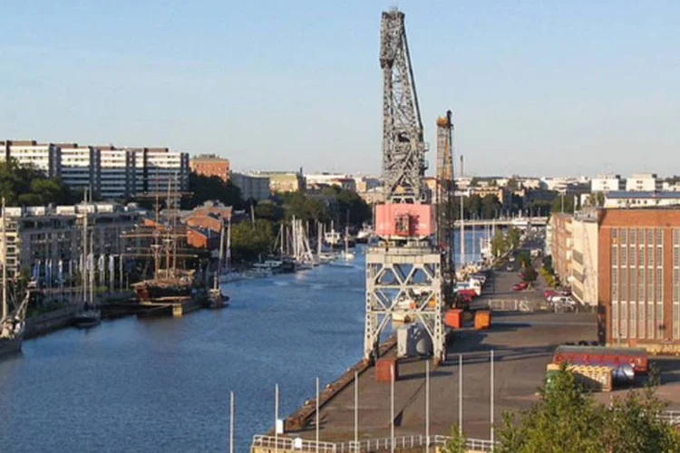 A cidade de Turku é a quinta maior da Finlândia
 (Wikimedia Commons)