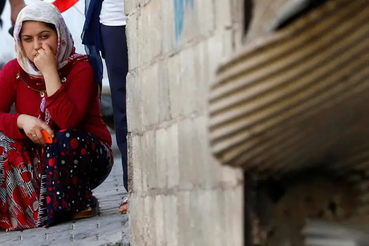 
	Ataque: o ataque de s&aacute;bado na cidade de Gaziantep, no sudeste turco, foi o mais mortal registrado na Turquia neste ano
 (Osman Orsal / Reuters)