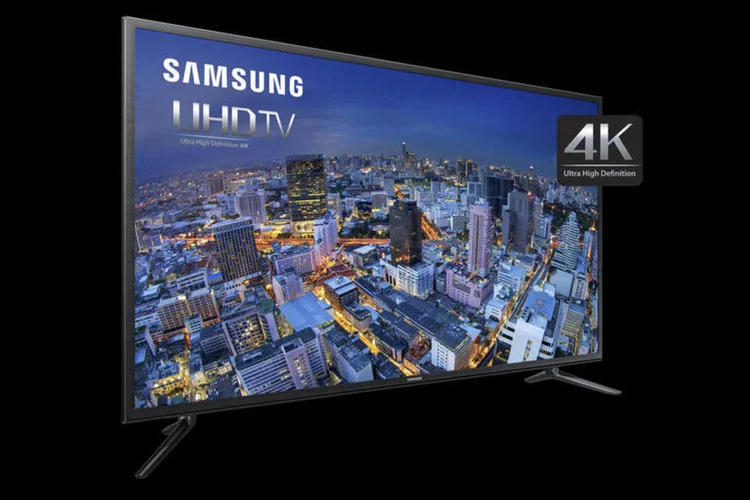 TV 4k Samsung JU6000 (Divulgação/Samsung)