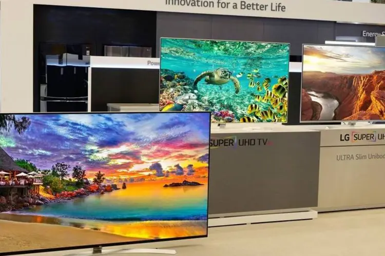 LG: empresa tem a primeira TV 8K pronta para a produção em massa (Dilvugação/LG)