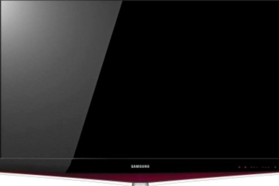 TV de led da Samsung: lucro operacional e faturamento da empresa ficarão abaixo do esperado pelo mercado (Arquivo)