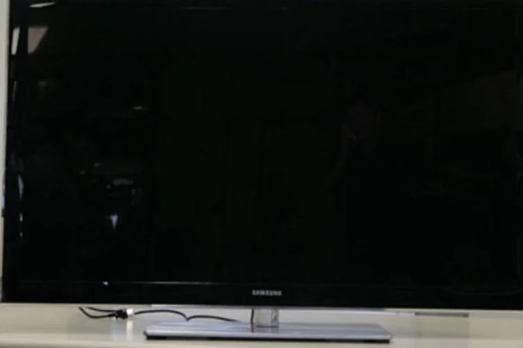 TV de Led da Samsung: produto foi um dos maiores responsáveis pela alta na procura por eletroeletrônicios em sites de e-commerce (Marcelo Kura/Info)