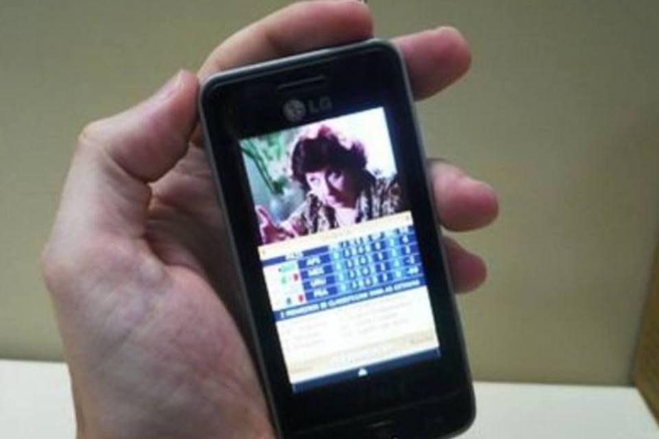 TV digital interativa chega ao celular